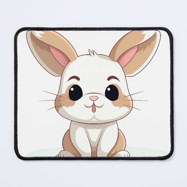Item preview, Rabbit Sticker designed and sold by ArtMotionFlow.