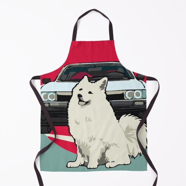 Item preview, Japanese Spitz Dog with Hachiroku 86 Skyline JDM designed and sold by kamahachi.