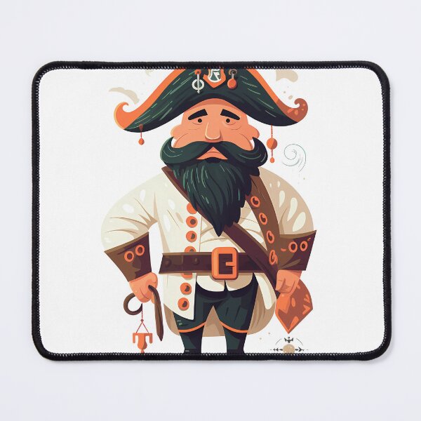 Item preview, Pirate Sticker designed and sold by ArtMotionFlow.