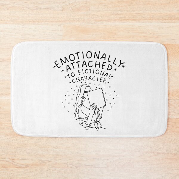 Item preview, Emotionally attached to fictional character aesthetic book girl designed and sold by noneko04.