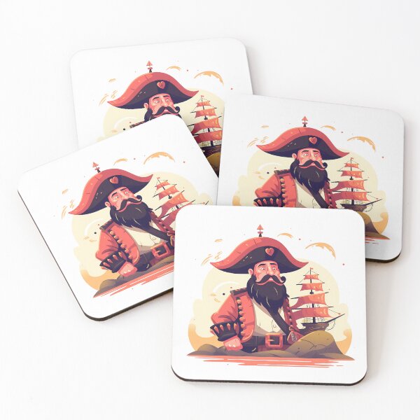 Item preview, Pirate Sticker designed and sold by ArtMotionFlow.