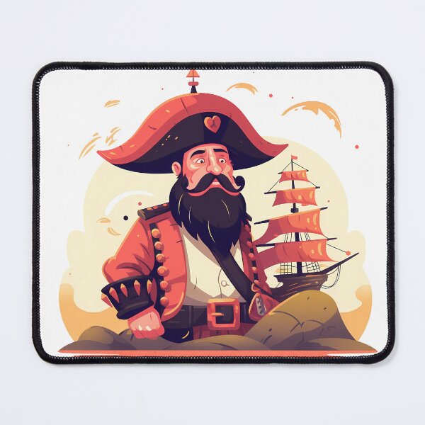 Item preview, Pirate Sticker designed and sold by ArtMotionFlow.