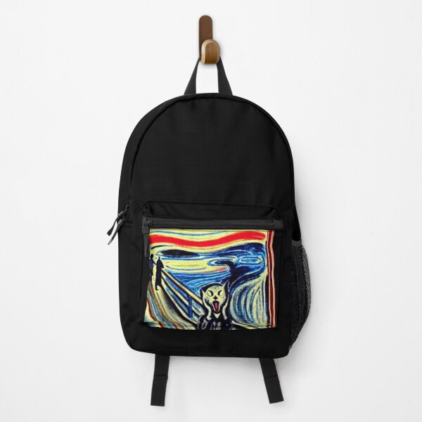 Item preview, Cat as "the scream" by edvard munch designed and sold by Mesyo.