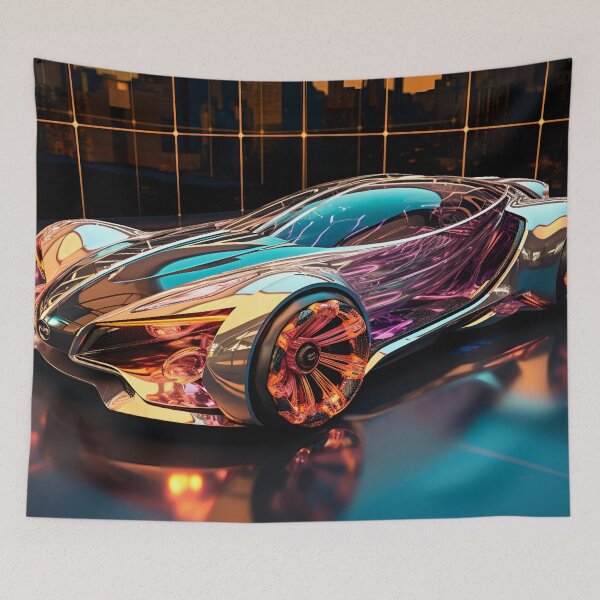 Item preview, Futuristic Supercar Cyborg Dragon Concept 2 designed and sold by Art by Lilia.
