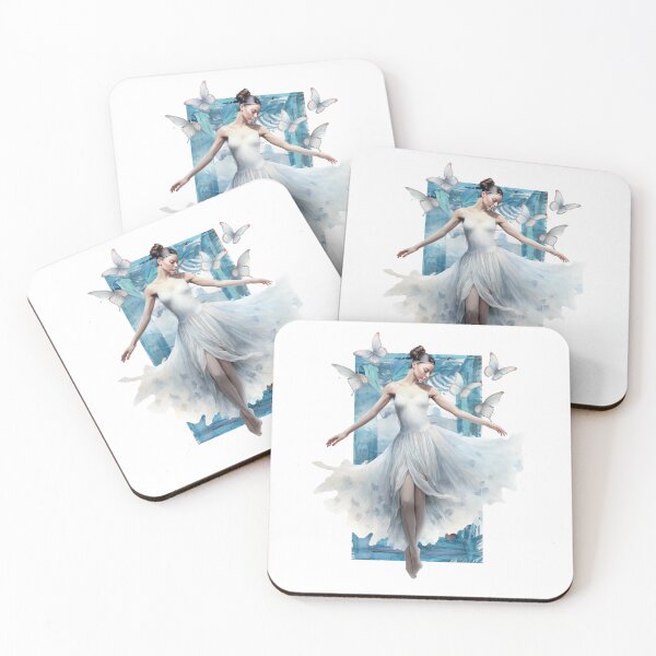 Item preview, ballerina dancing among a swarm of butterflies designed and sold by digilabs.