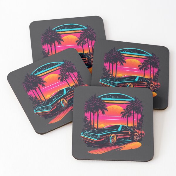 Item preview, Colorful Car Cruisin': Flat Design T-Shirt Art with Isometric Vibes designed and sold by RedArtG09.
