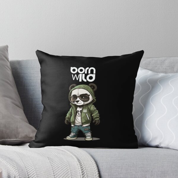 Item preview, Born Wild: Express Your Free Spirit in Style on PANDA T-Shirts and Beyond! designed and sold by melaesse.