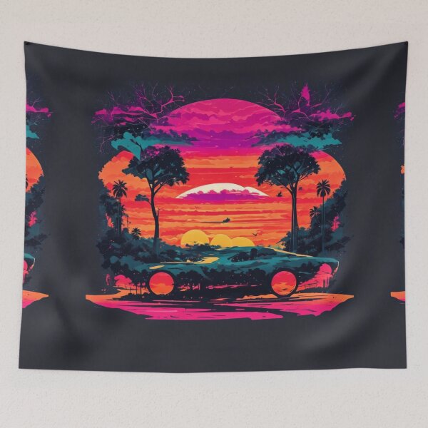 Item preview, Professional Photography: Realistic Car Illustration on Black T-Shirt designed and sold by RedArtG09.