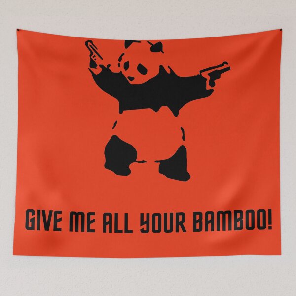 Item preview, gangster panda with guns designed and sold by Filippom6.