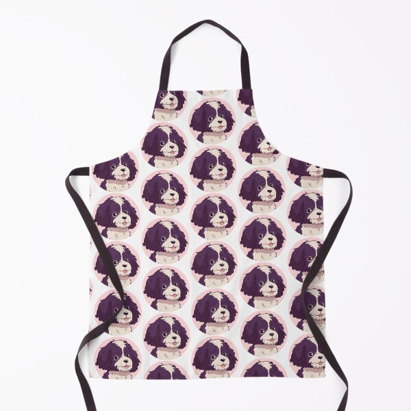Item preview, Cute portuguese water dog cartoon illustration designed and sold by Yaragold.