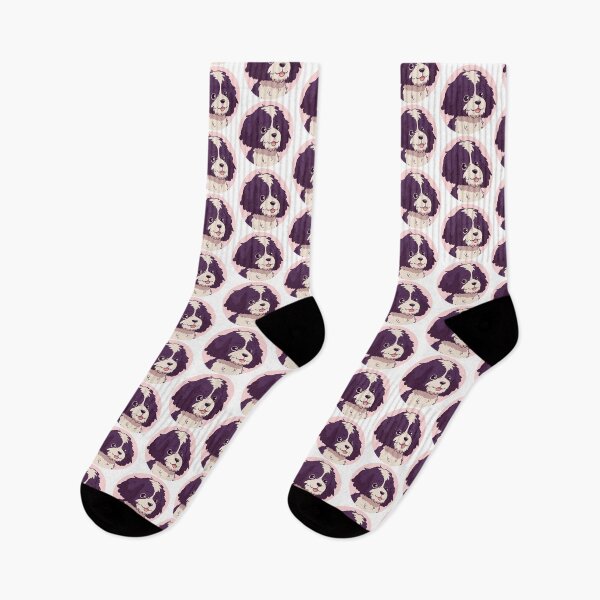 Item preview, Cute portuguese water dog cartoon illustration  designed and sold by Yaragold.