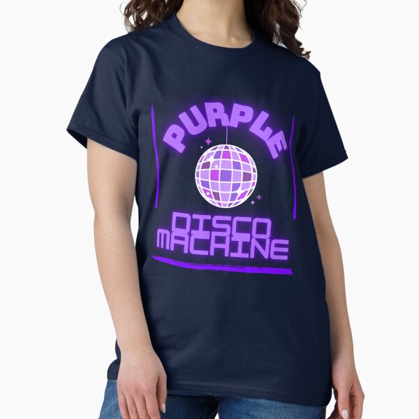 Item preview, purple disco machine design designed and sold by WickyWildLife.