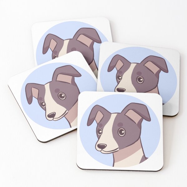 Item preview, Cute cartoon whippet dog  designed and sold by Yaragold.