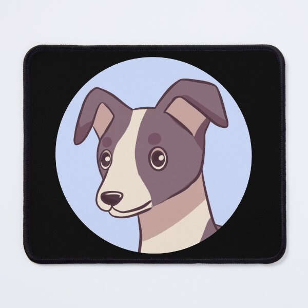 Item preview, Cute cartoon whippet dog designed and sold by Yaragold.