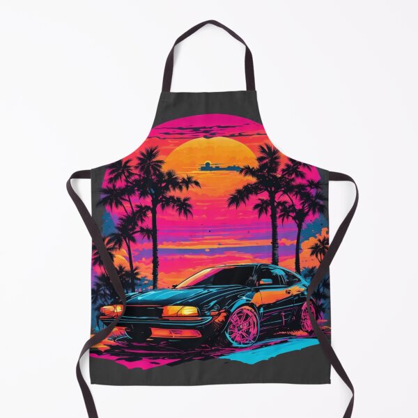 Item preview, Sunrise Ride: Highly Detailed Vector Car Design for Streetwear designed and sold by RedArtG09.