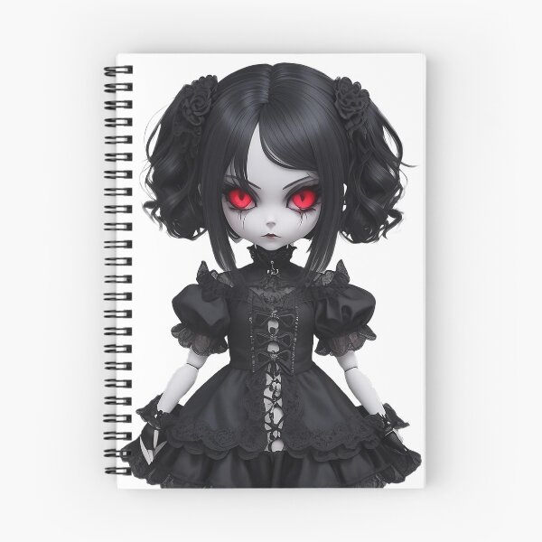 Item preview, A red eyed and creepy Nadja Doll designed and sold by TimeWastingHero.