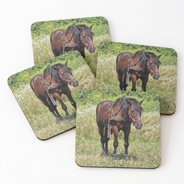 Item preview, Horse in a grassy field designed and sold by GracefulGems.