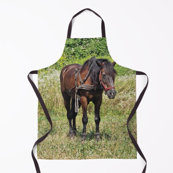 Item preview, Horse in a grassy field designed and sold by GracefulGems.