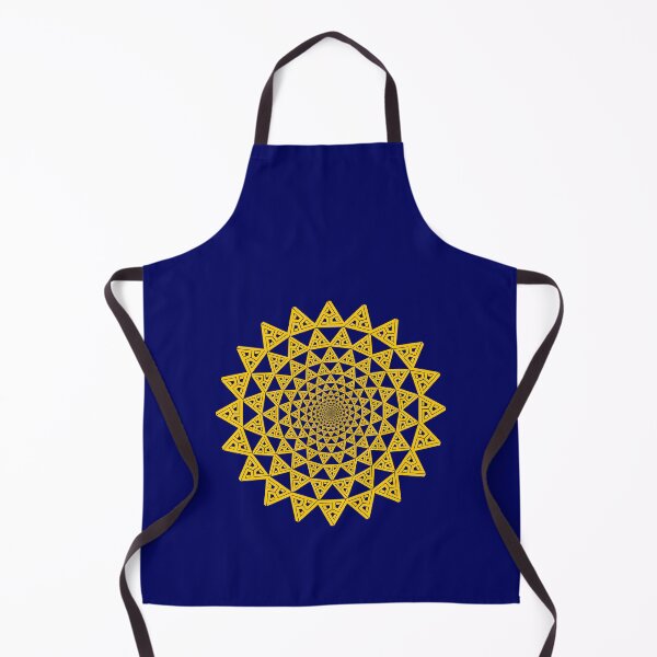 Item preview, Golden Vortex of Triangles designed and sold by Jeallan Designs.