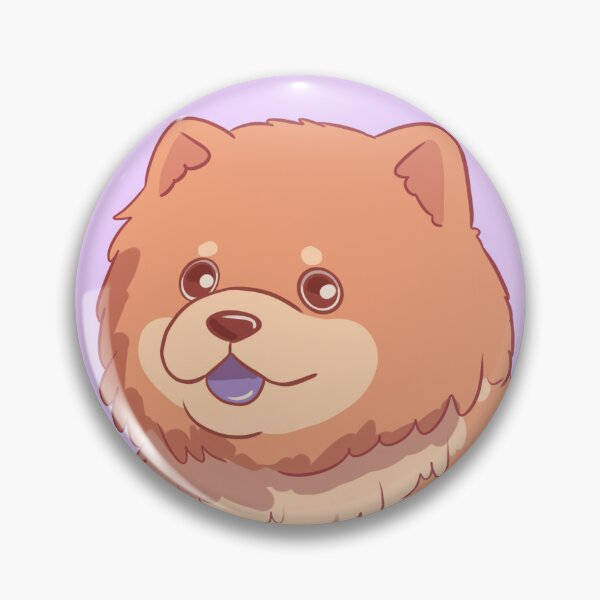 Item preview, Cute cartoon chow chow dog  designed and sold by Yaragold.