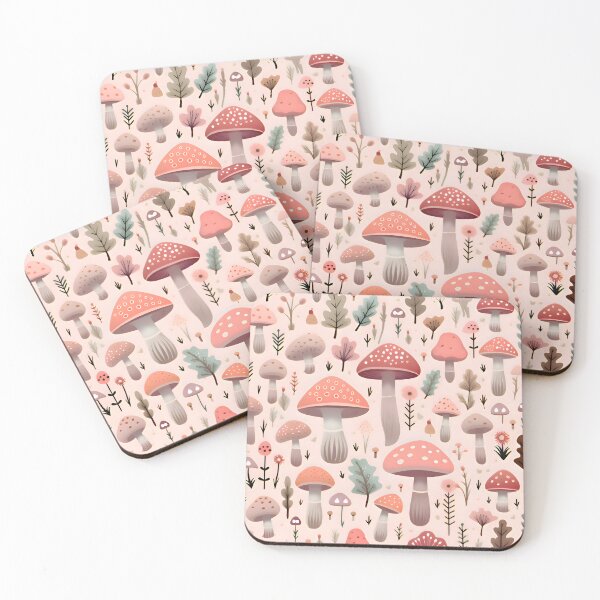 Item preview,  Pastel Mushroom Collection 3 -ProductOfOz  designed and sold by BazAus.