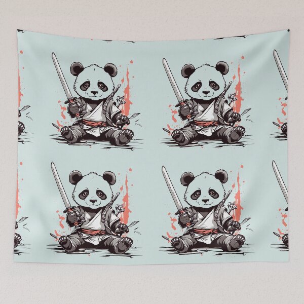 Item preview, ninja panda designed and sold by PASIONstyle.