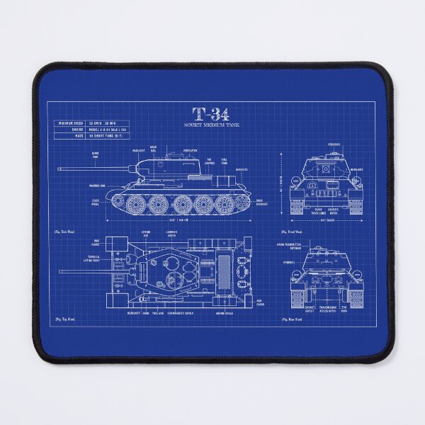 Artikelvorschau, T34 Soviet Medium Tank (Blueprint) entworfen und verkauft von BGALAXY.
