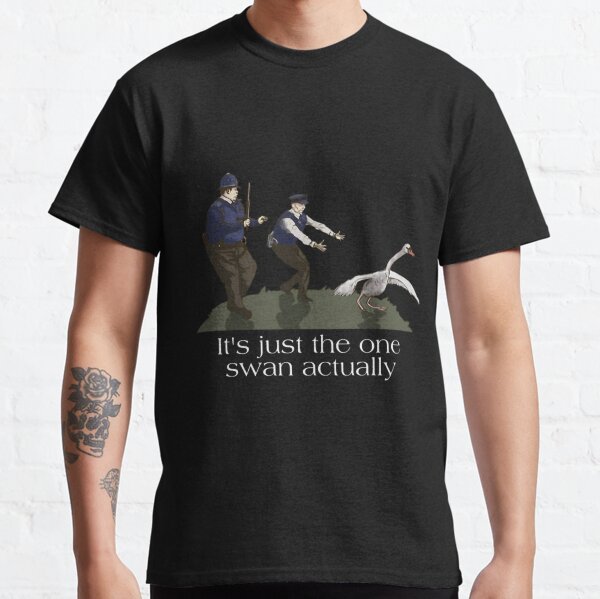 Item preview, Hot Fuzz Quote Danny Butterman Swan   	 designed and sold by adgeijnahib.