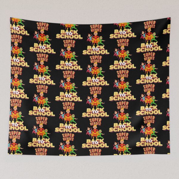 Item preview, Back to School Superheroes Comic Tees for Students designed and sold by BunBuntheDog-.
