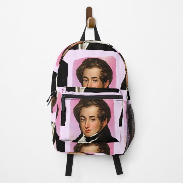 Item preview, Italian Composer Vincenzo Bellini - pink - illustration  designed and sold by Litstoy.