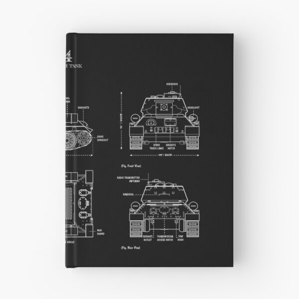 Item preview, T34 Soviet Medium Tank (White Stencil-No Background) designed and sold by BGALAXY.