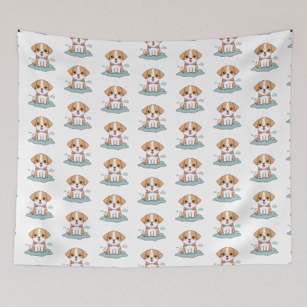 Item preview, Smiling dog on cloud designed and sold by Realizey.