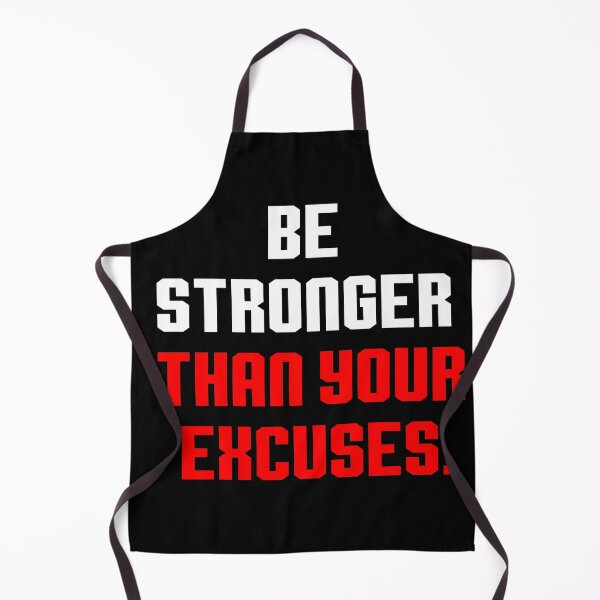 Item preview, Be stronger than your excuses life Motivational Quotes Typography Design designed and sold by creativeideaz.