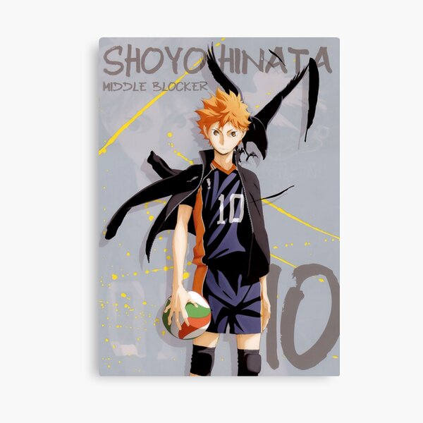 Haikyuu Hinata Leinwanddruck
