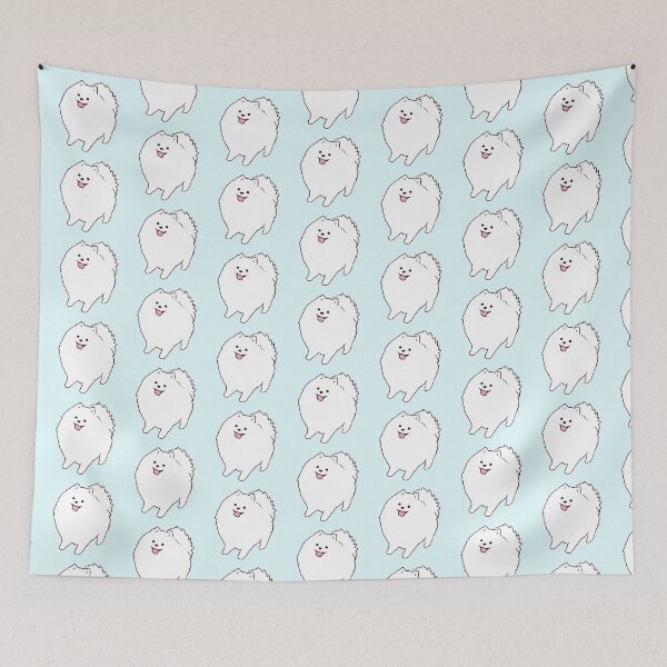 Item preview, pomeranian dog illustration  designed and sold by Mayarart.