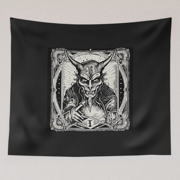 Item preview, Tarot Card Devil designed and sold by Butterfliescorn.