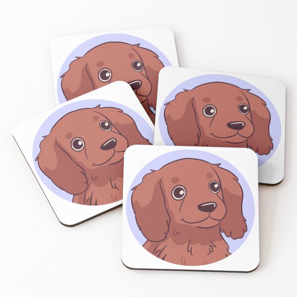 Item preview, Cute cartoon irish setter dog  designed and sold by Yaragold.