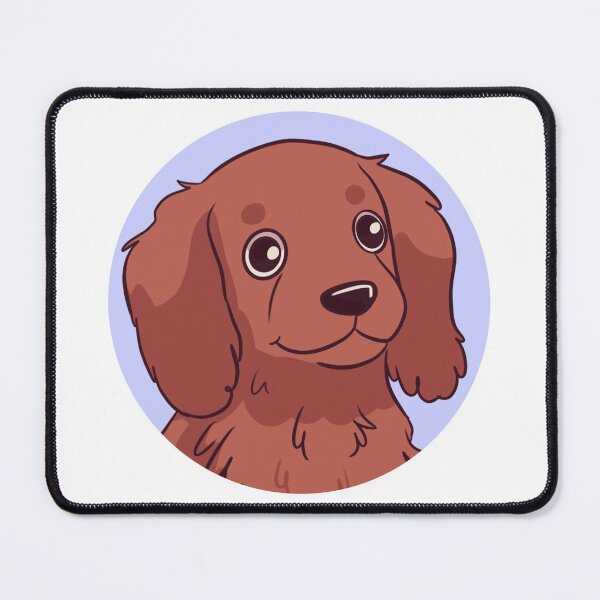 Item preview, Cute cartoon irish setter dog designed and sold by Yaragold.