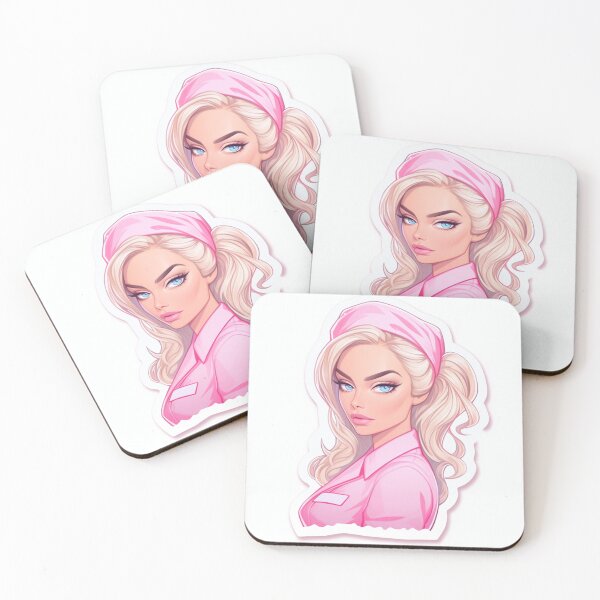 Item preview, Nurse Doll Sticker designed and sold by BournePrints.