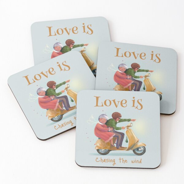Item preview, Love is chasing the wind designed and sold by ArtLabDesign.