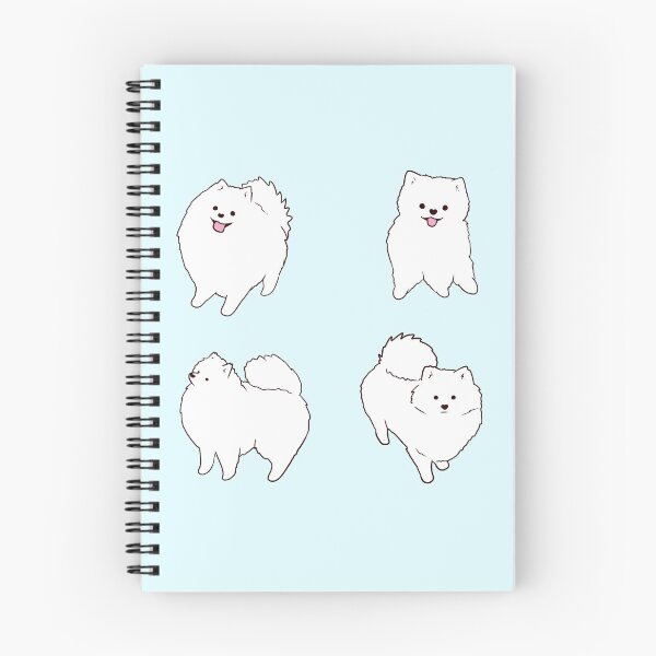 Item preview, pomeranian dog illustration pack designed and sold by Mayarart.