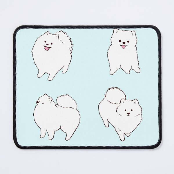 Item preview, pomeranian dog illustration pack designed and sold by Mayarart.