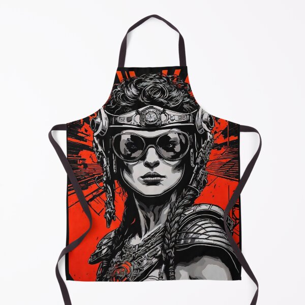 Item preview, color pop cyberpunk Queen Boudica designed and sold by KnoClothingCo.