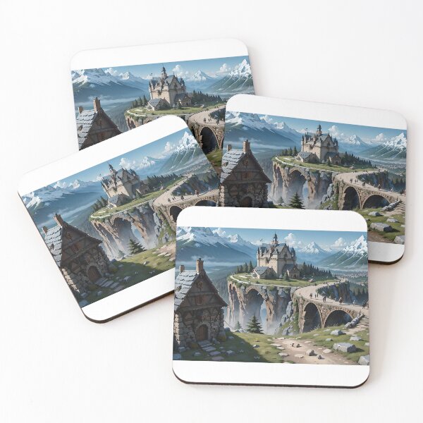Item preview, Fantasy Medieval Outpost designed and sold by Ody2000.