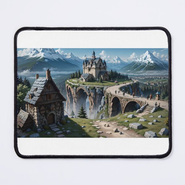 Item preview, Fantasy Medieval Outpost designed and sold by Ody2000.