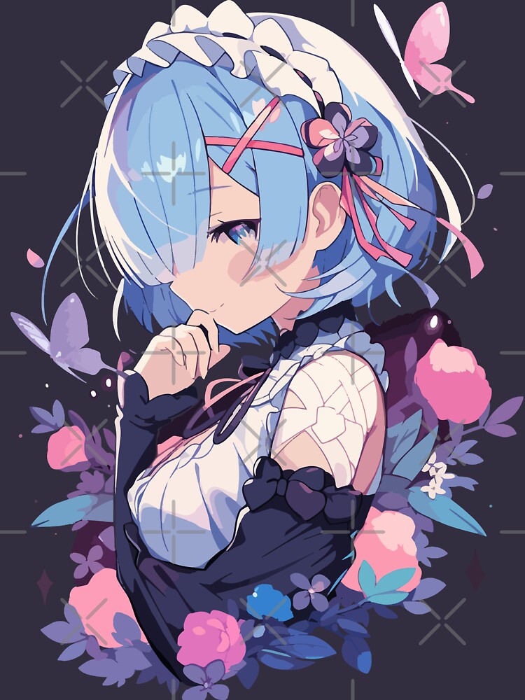 Rem (Re:Zero), Fanart  Anime, Anime girl, Kawaii anime