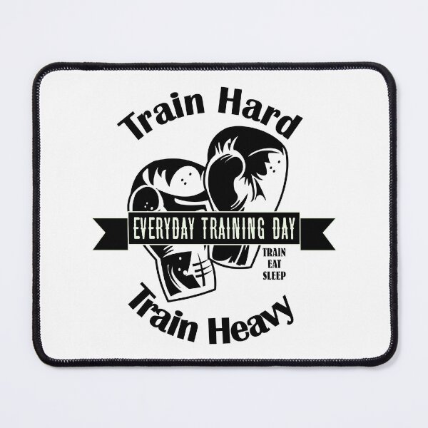 Item preview, Boxing gloves, train hard train heavy designed and sold by Wilfried van Dokkumburg.
