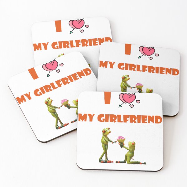 Item preview, Mens I Love My Girlfriend T-Shirt Gift Joke Birthday Valentines Day designed and sold by designkom.