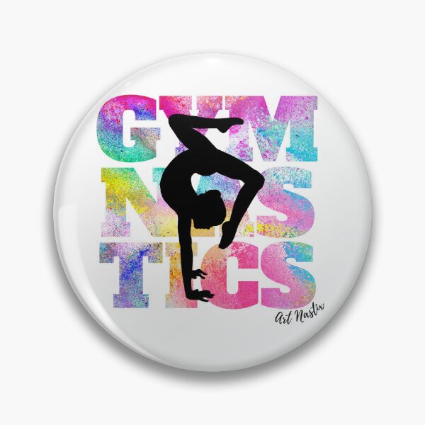 Item preview, GYMNASTICS silhouette art  designed and sold by ArtNastix.