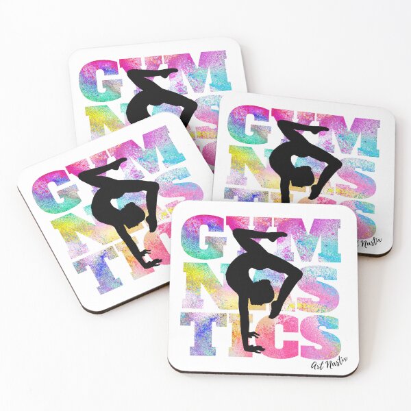 Item preview, GYMNASTICS silhouette art  designed and sold by ArtNastix.